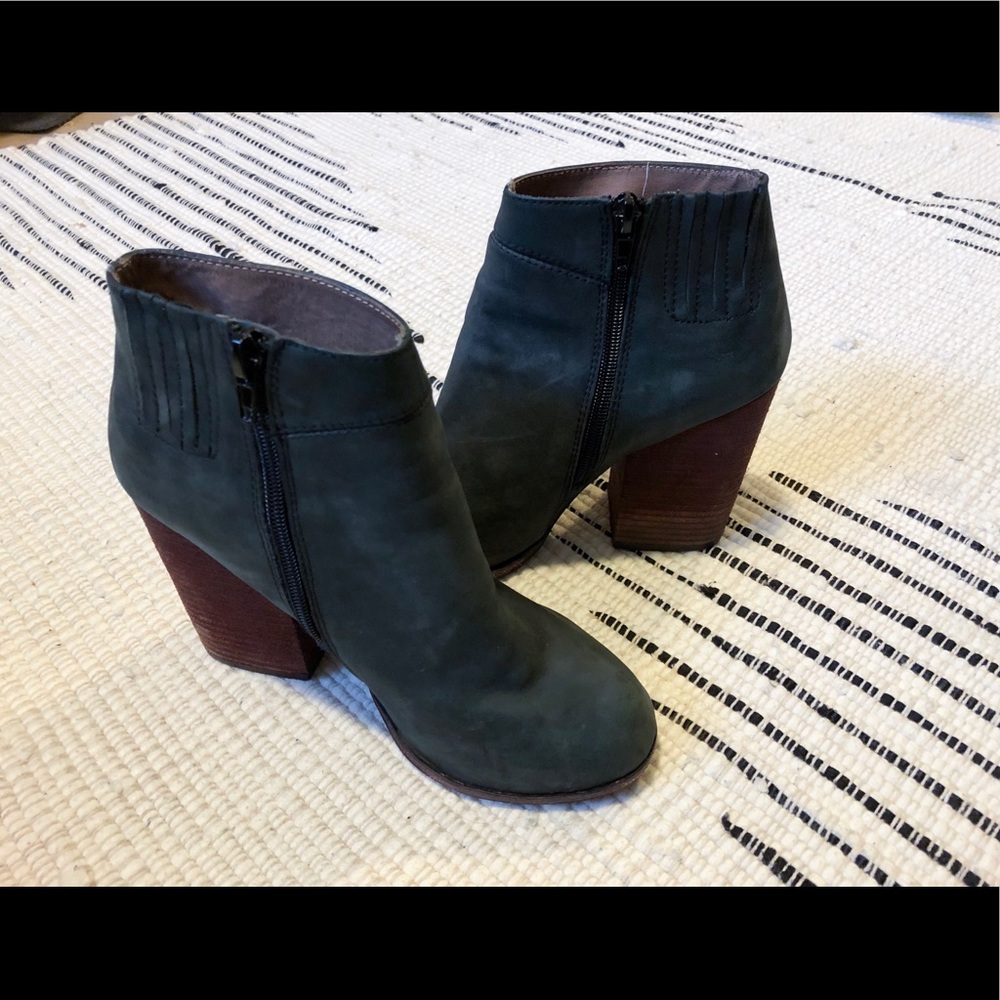 Jeffrey Campbell leather boots 7.5